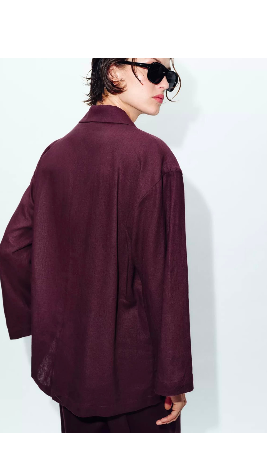 Linen blazer