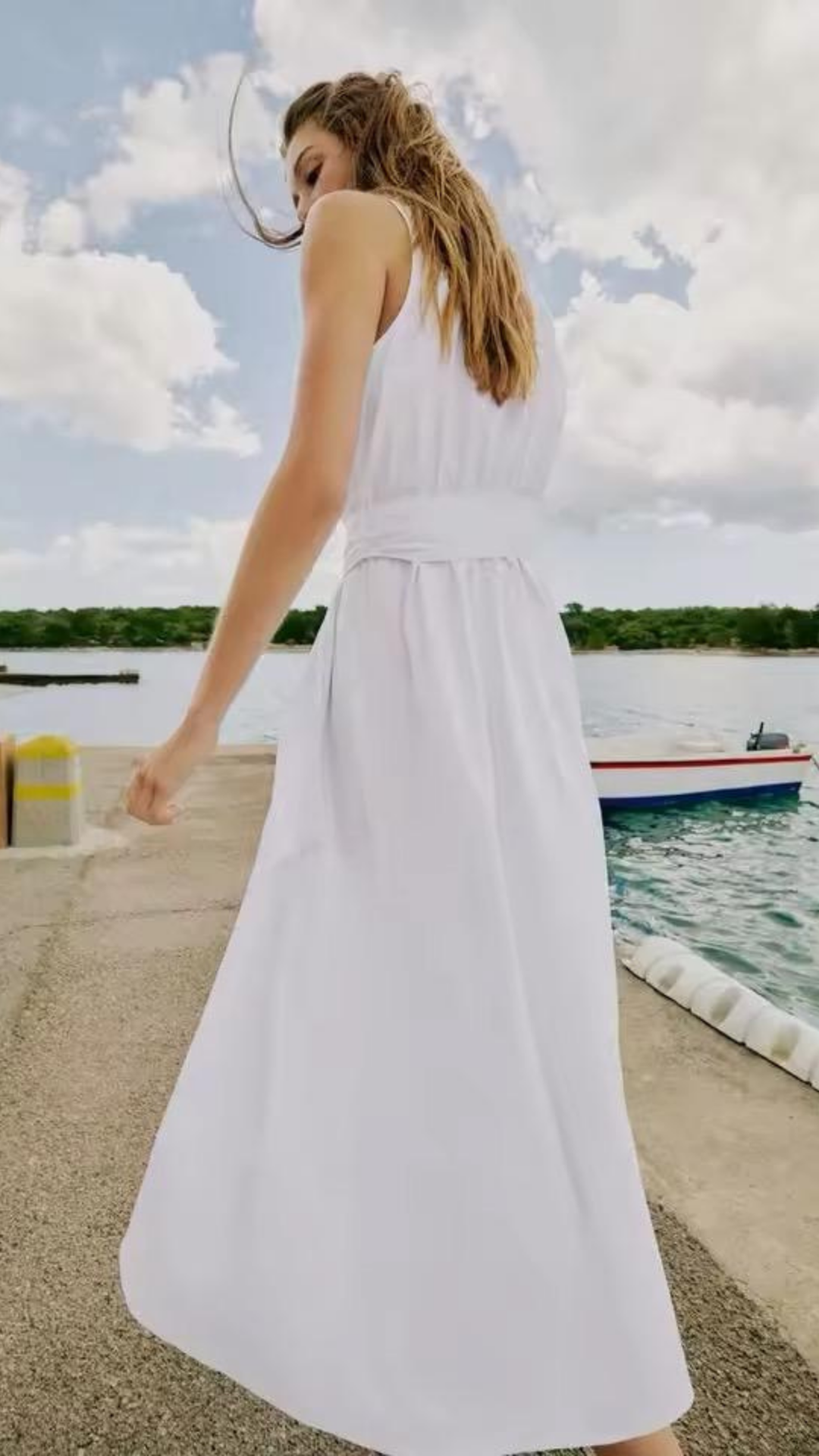 Dreamy Solid Dress