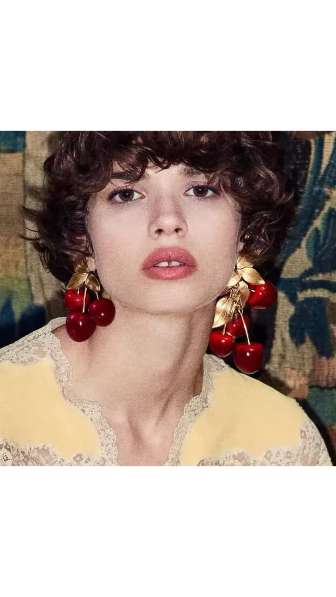 Cherry earrings