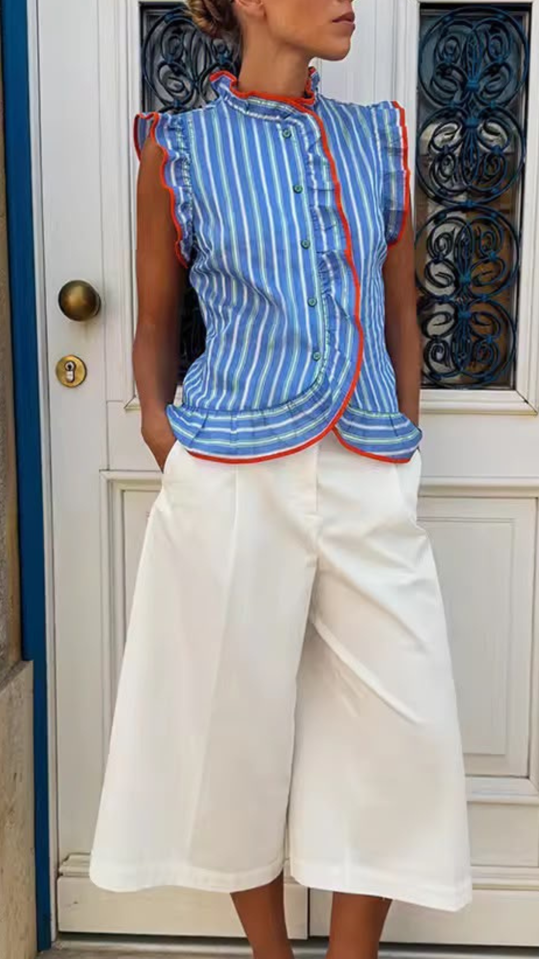 Ruffle top