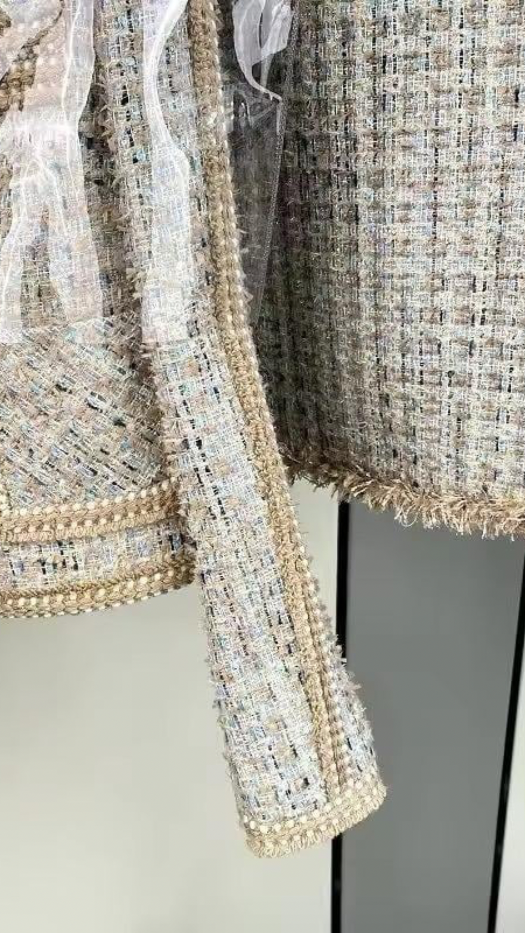 Vogue Tweed Blazer & Skirt Set