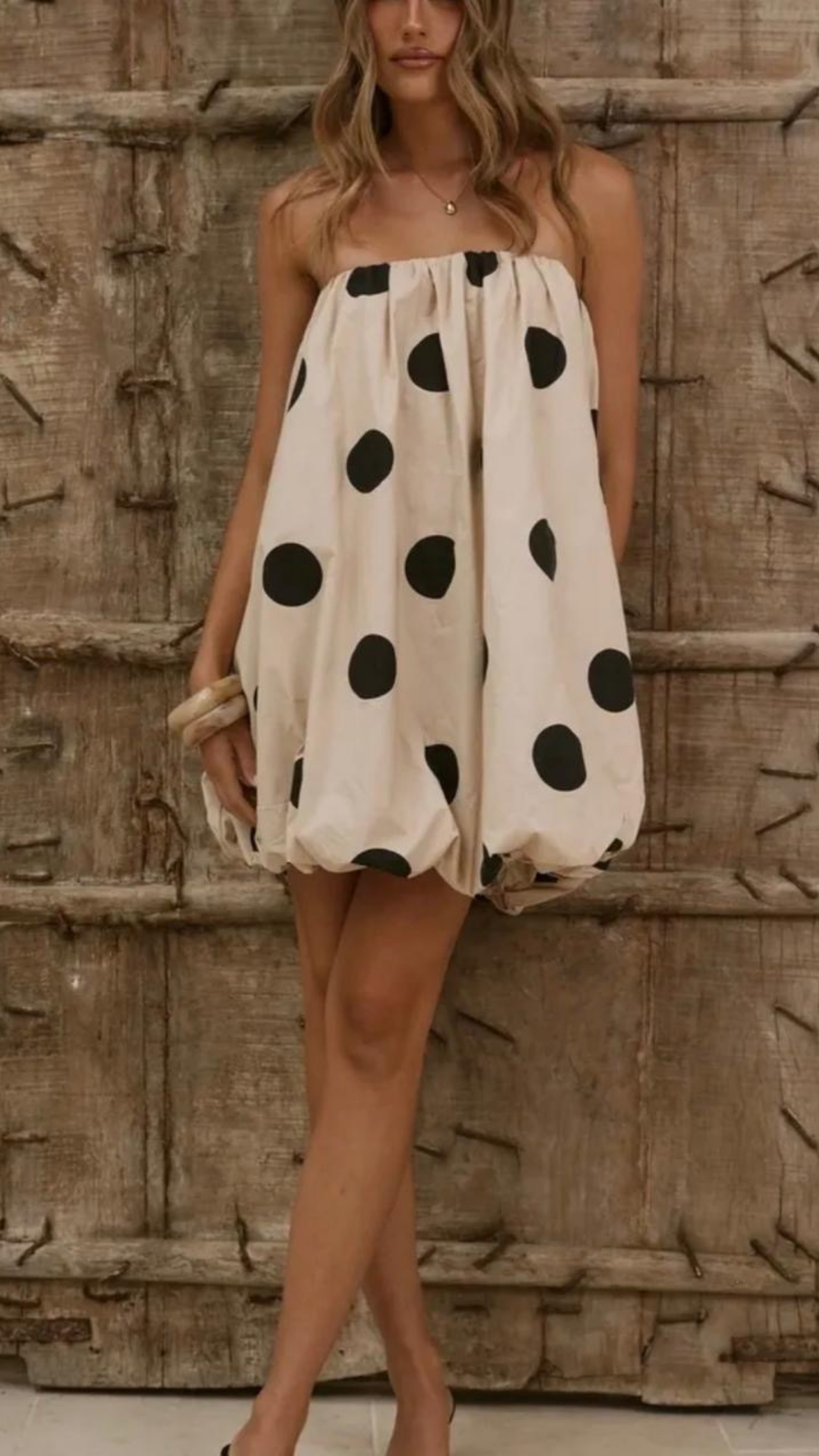 Tube Polka Dress