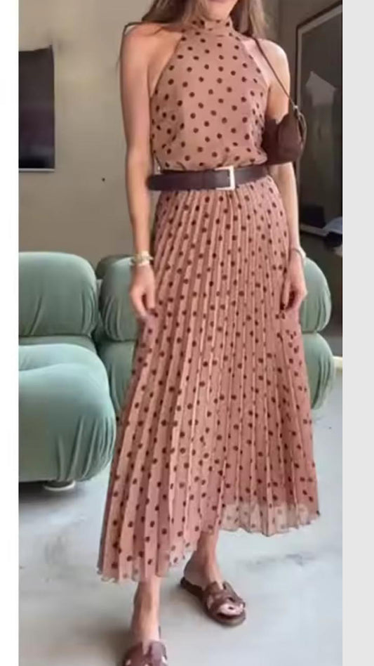 Whispering Polka Dress