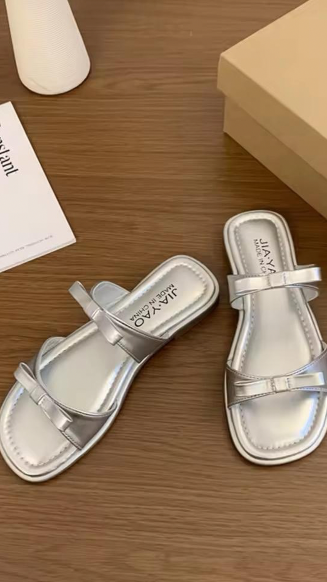 Double Bow Slippers