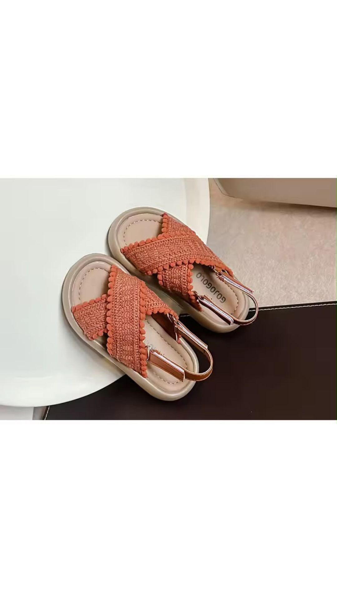 Embroidered flats