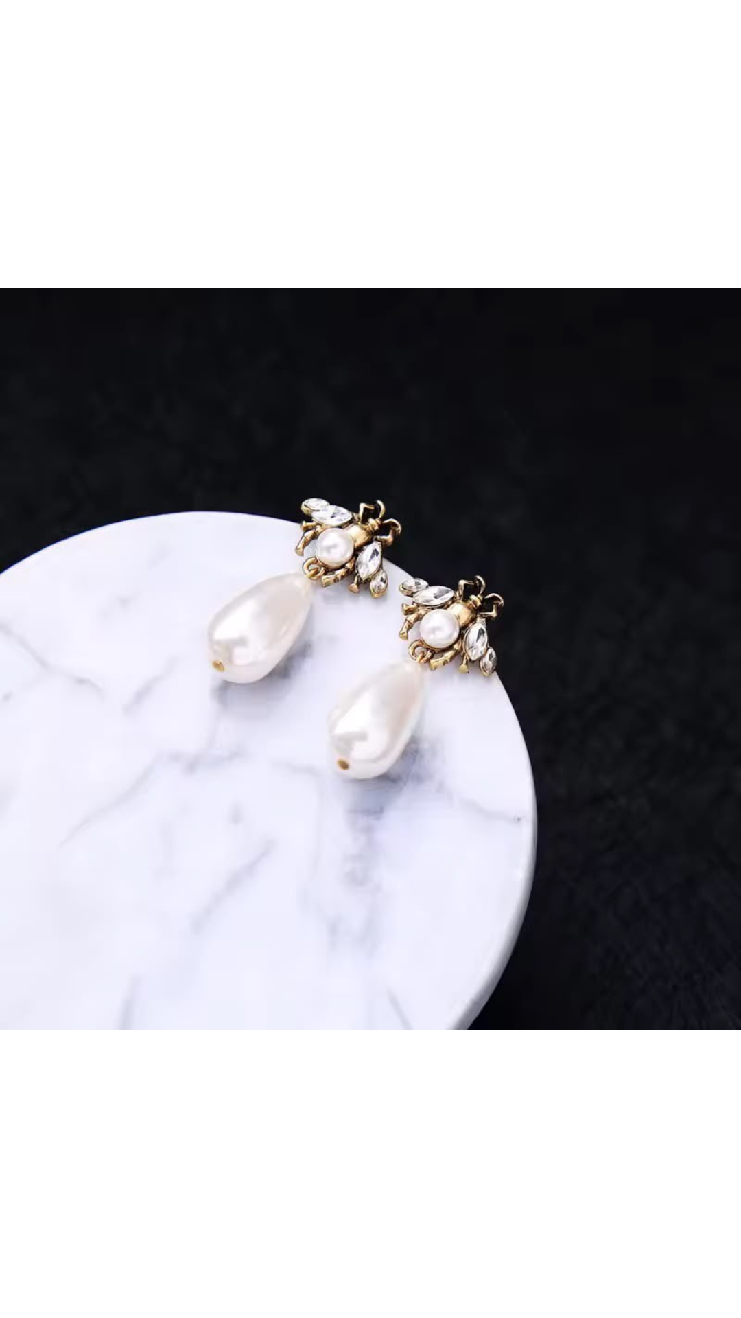 Bee earrings