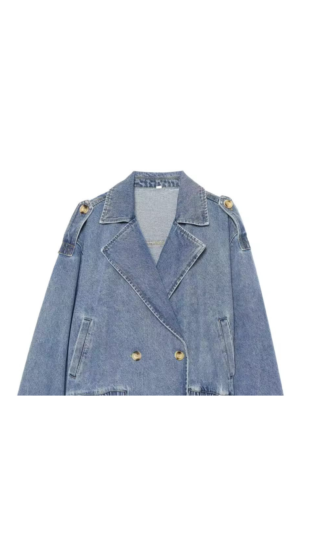 Cropped Denim Jacket