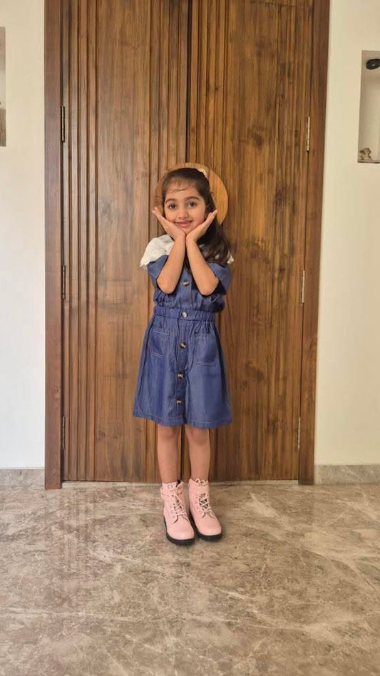 Lacey Denim Set