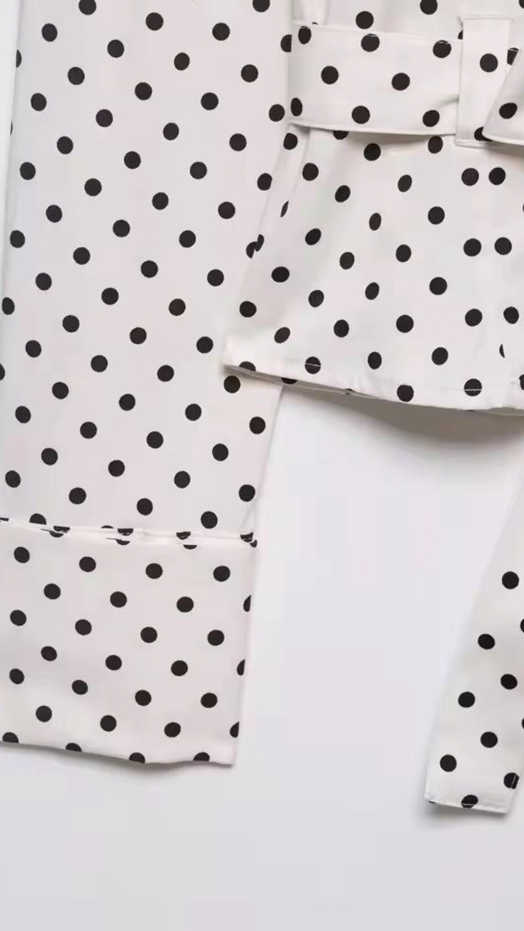Polka Jacket & Short Pant Set