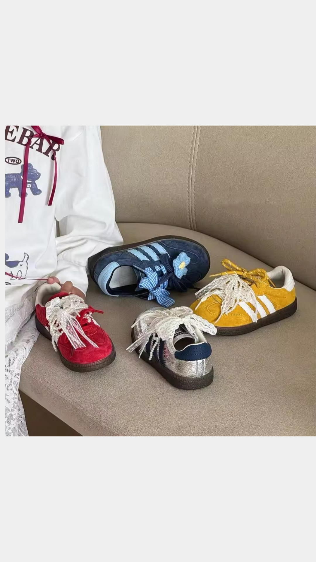Lacey sneakers