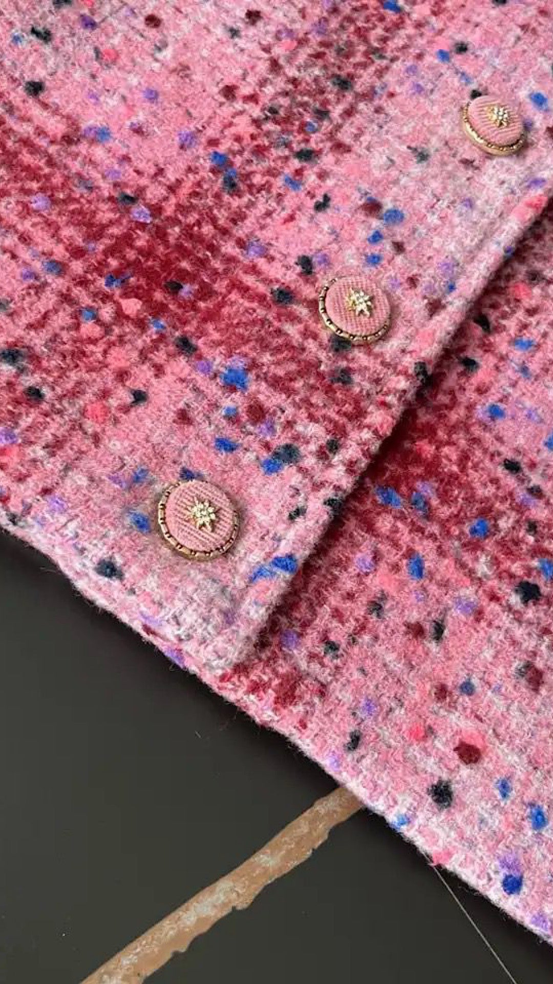 Pink Tweed Blazer