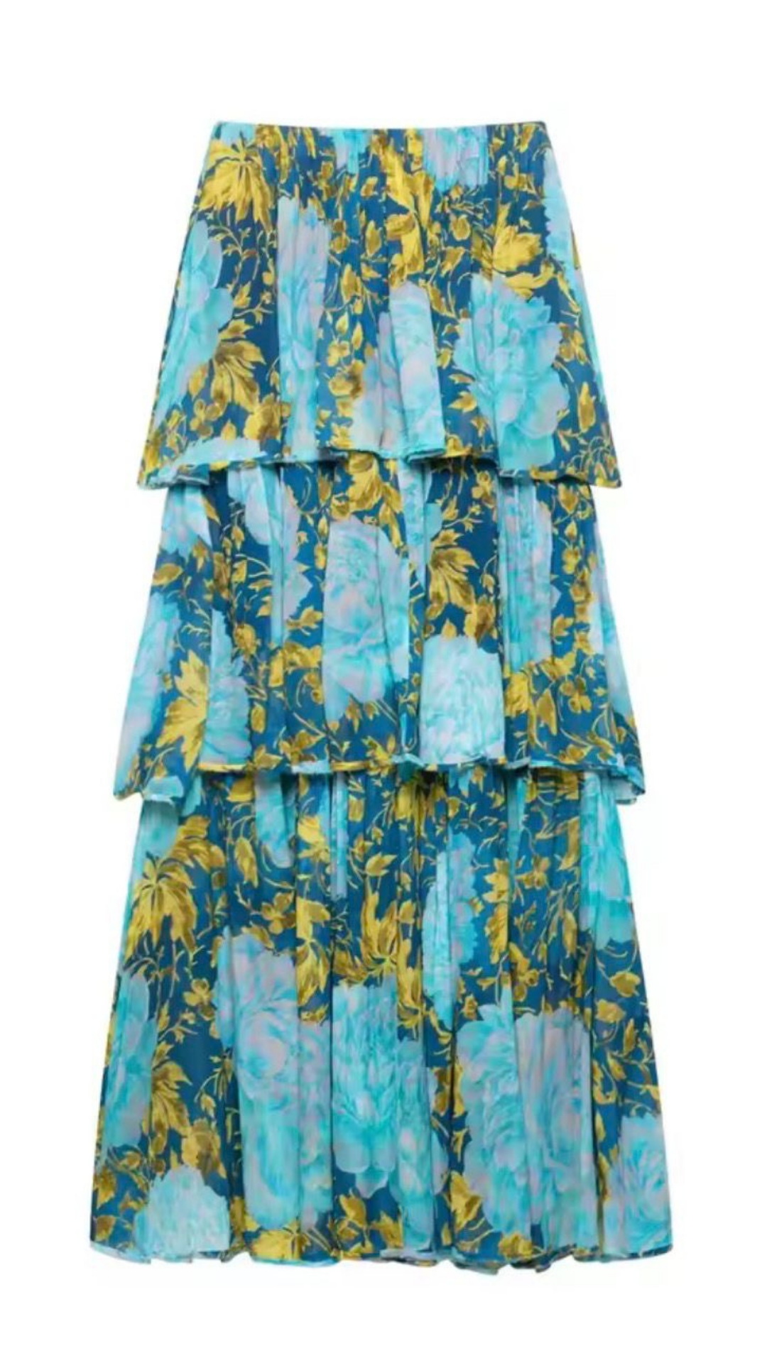 Tube Ruffle Long Dress