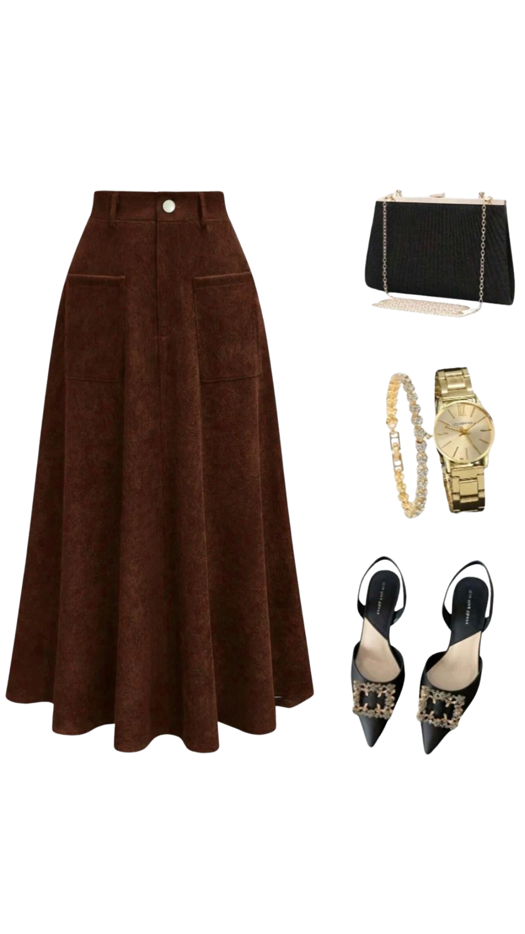 Corduroy Skirt