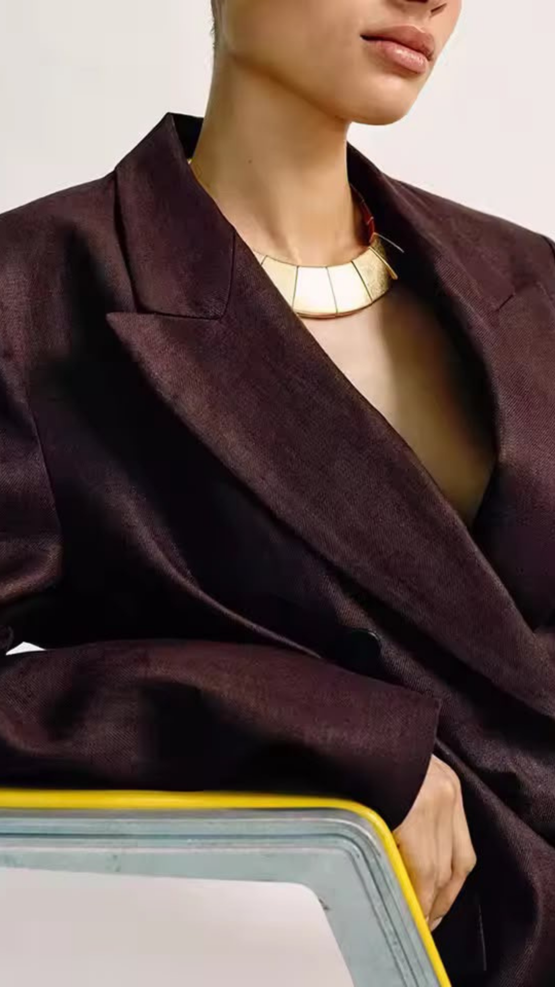 Double breasted blazer and pants