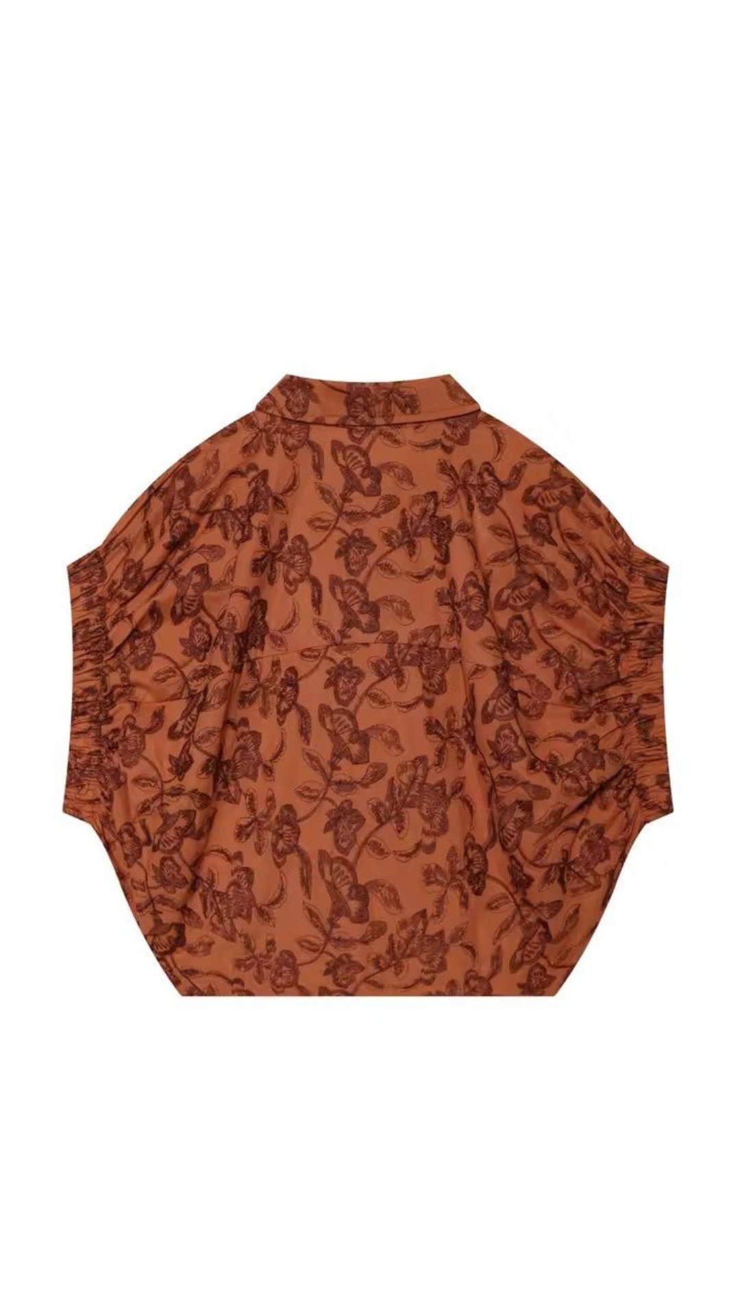 Printed short top and pant set