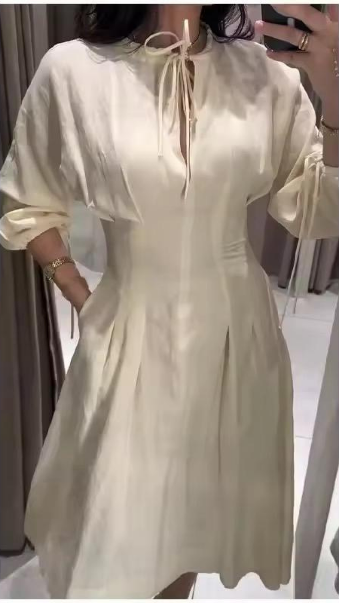 Tucked Dress