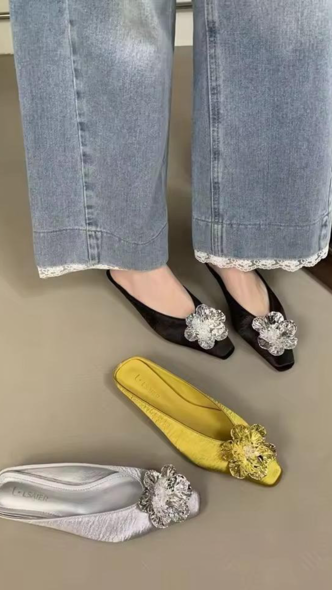 Floral Flats