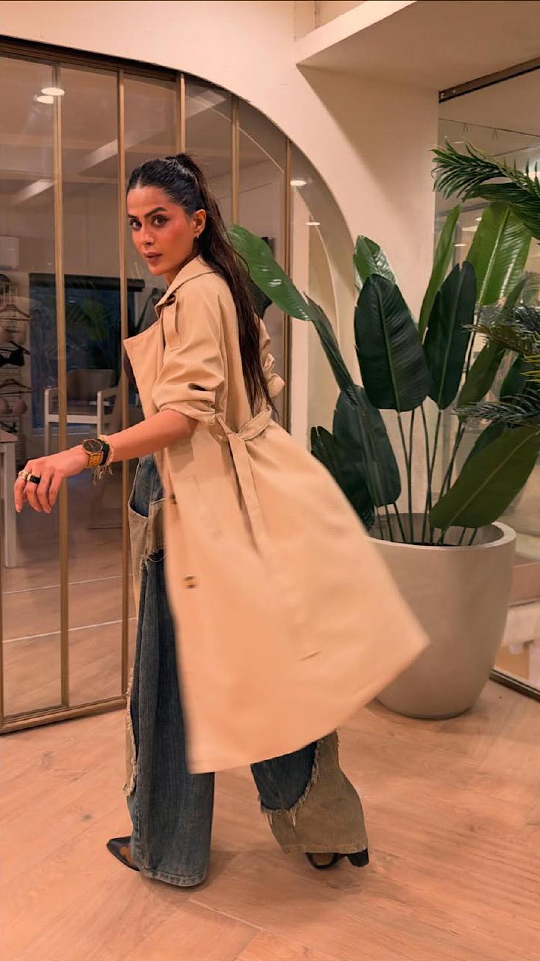 Long Trench Coat