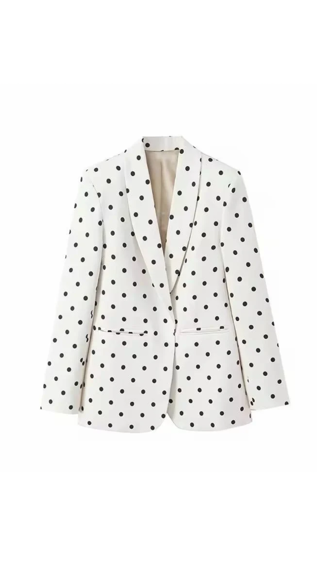 Polka Dot Blazer