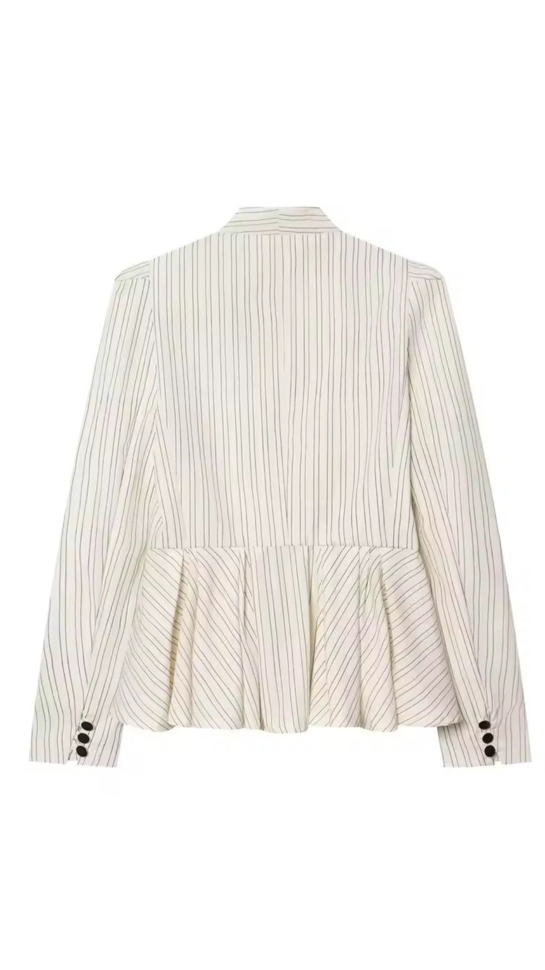 Peplum Blazer Top