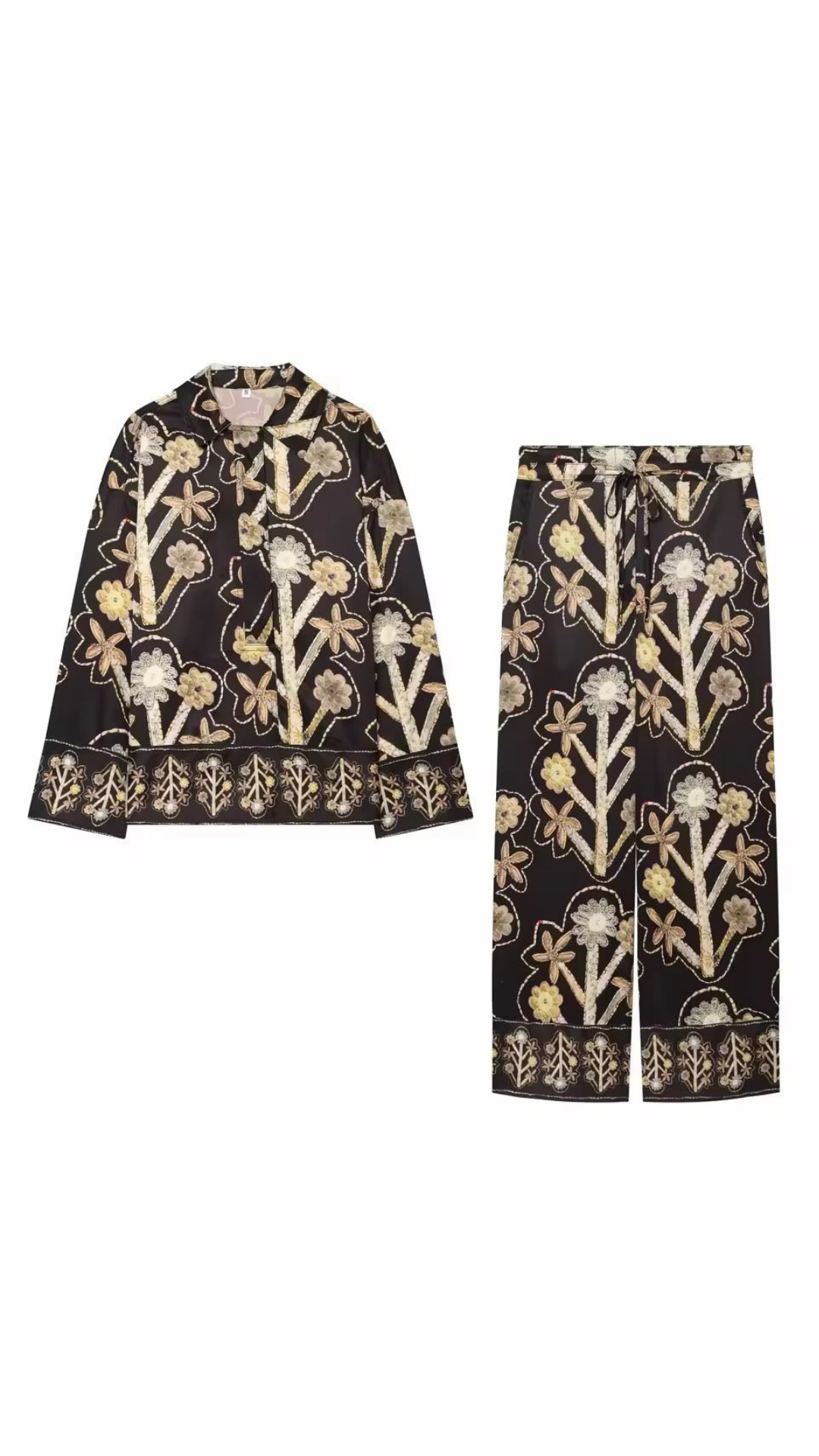 Laily printed coord set