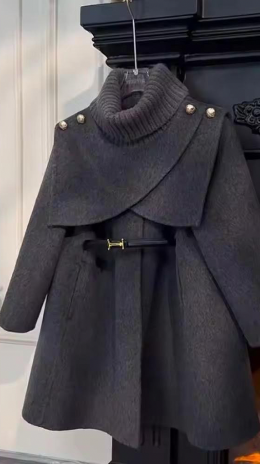 Belted Lil Coat Dress