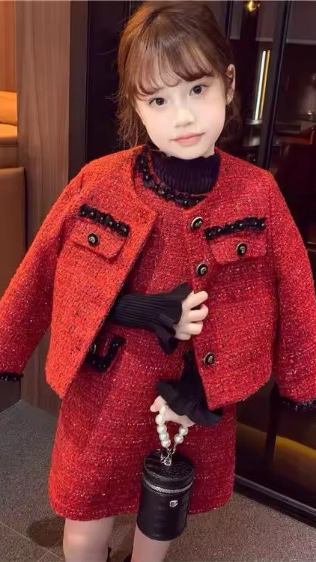 Starlit Tweed Set