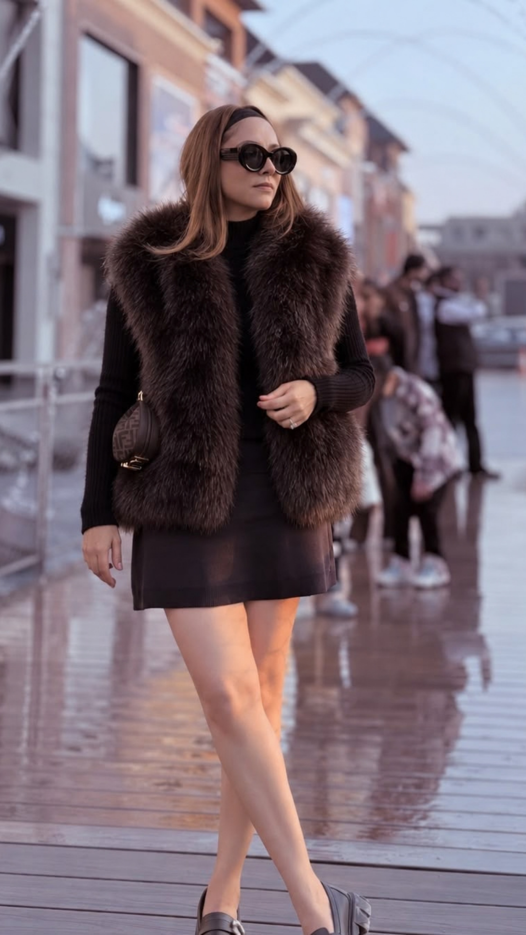 Maria fur jacket