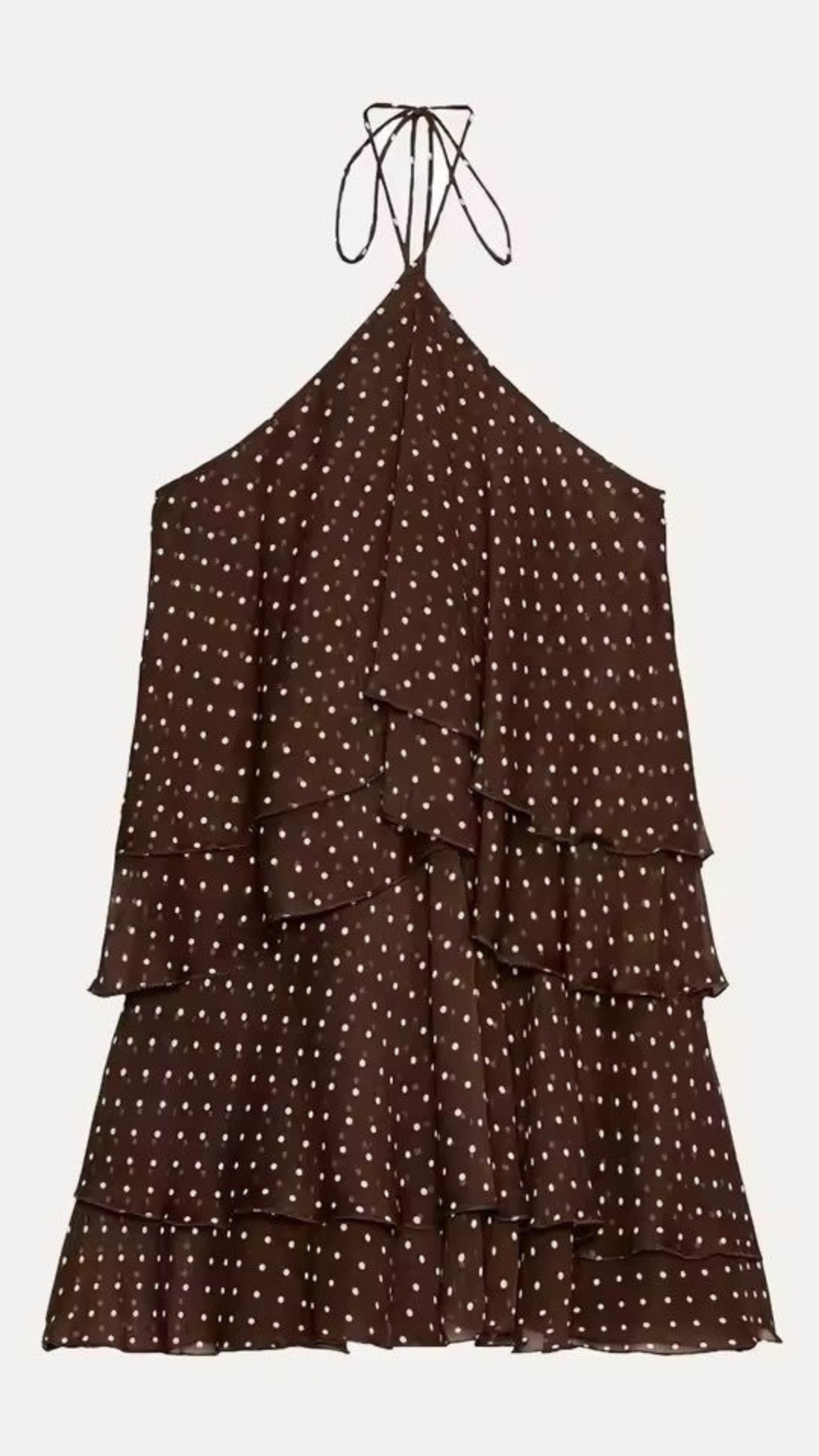 Polka Halter Dress