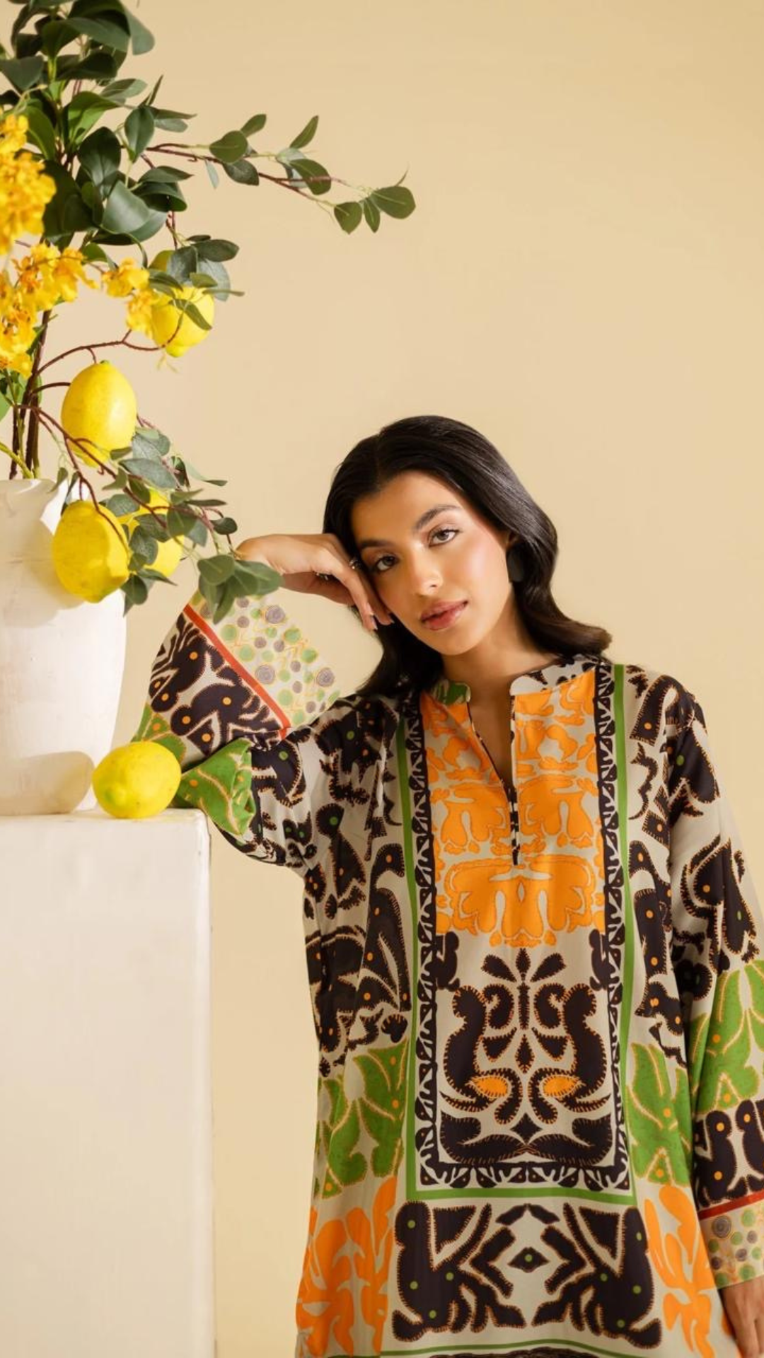 Luxe Printed Kurta Set