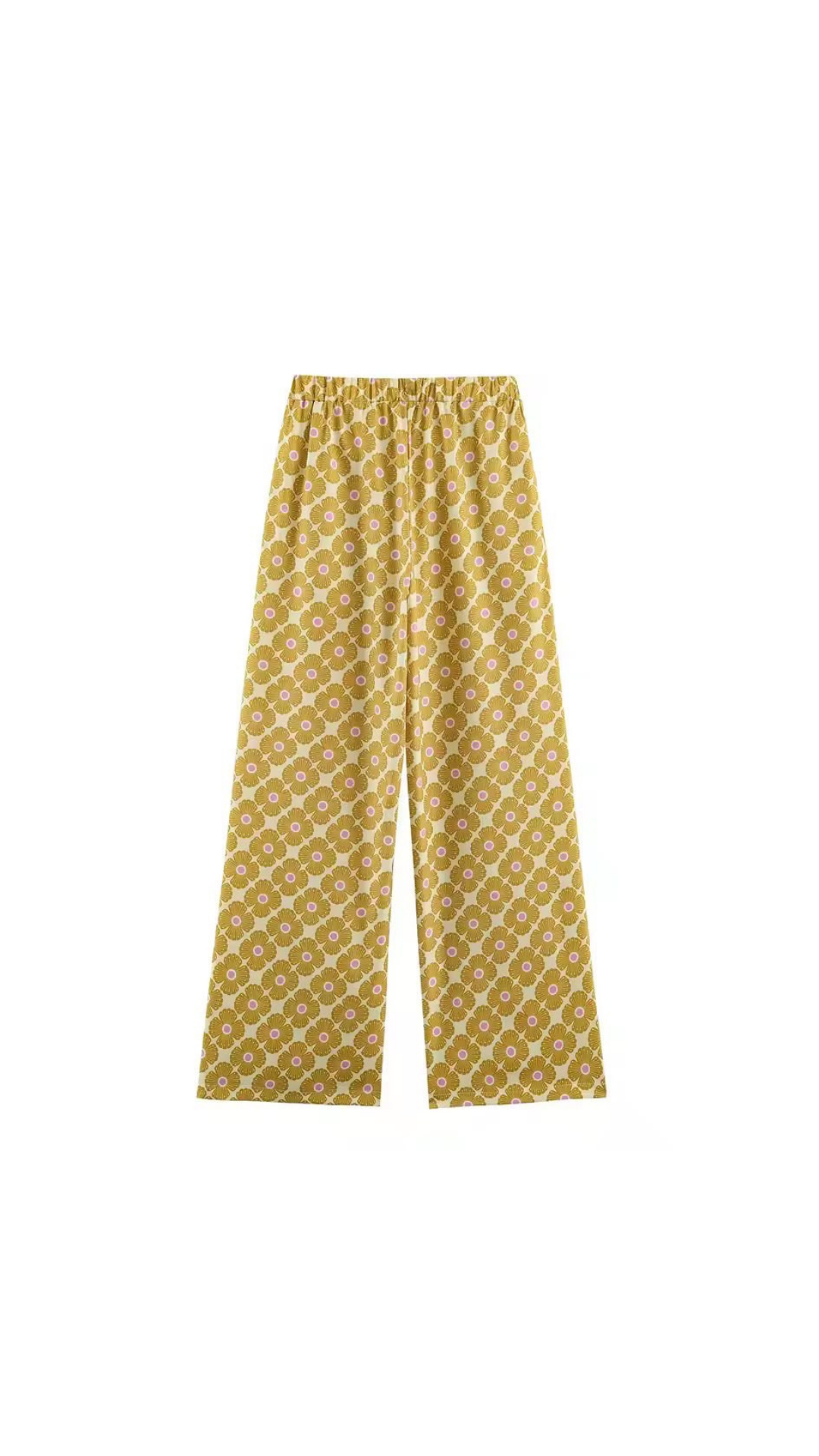 Floral shirt and pants set