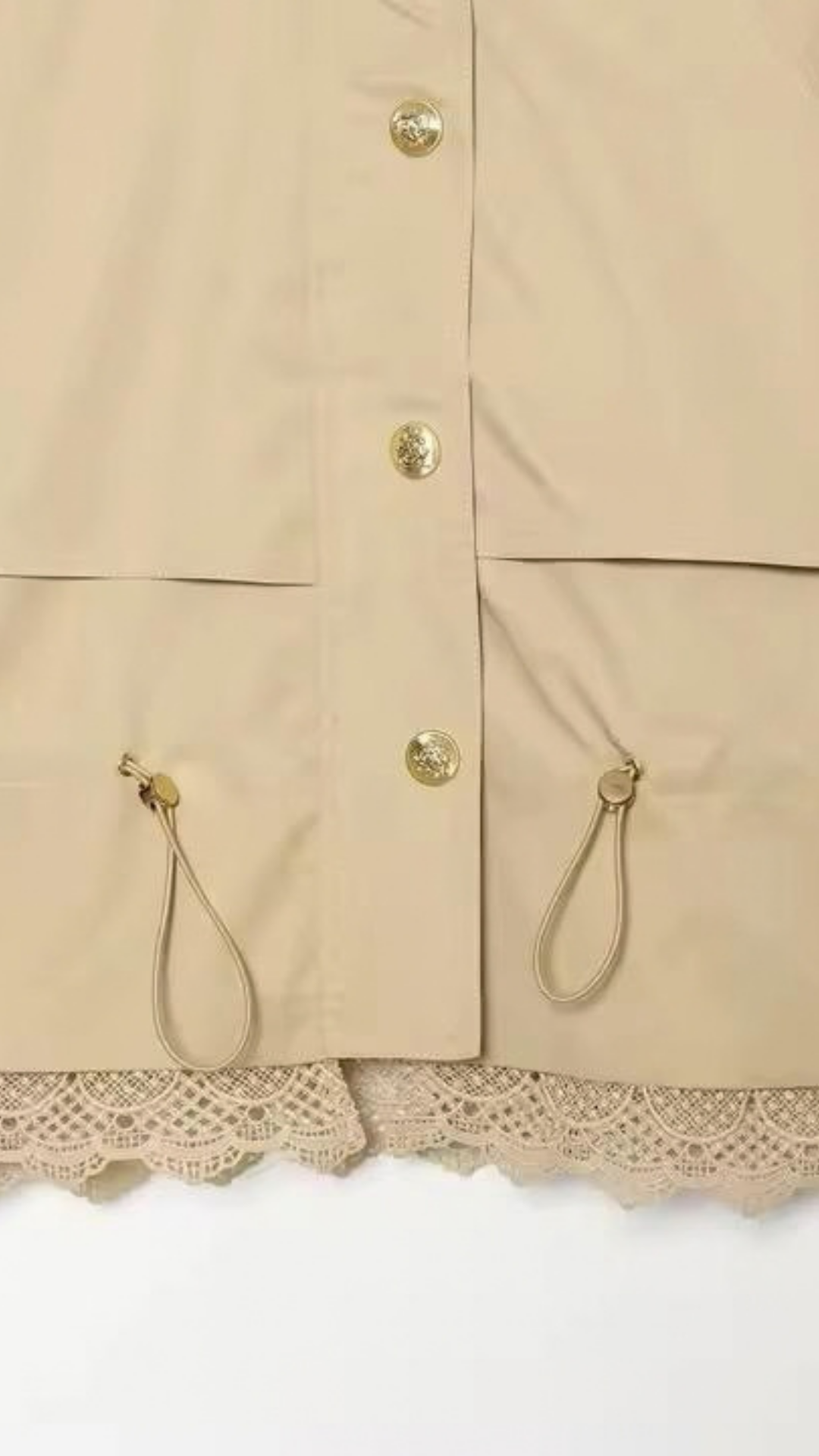 Lacey back jacket