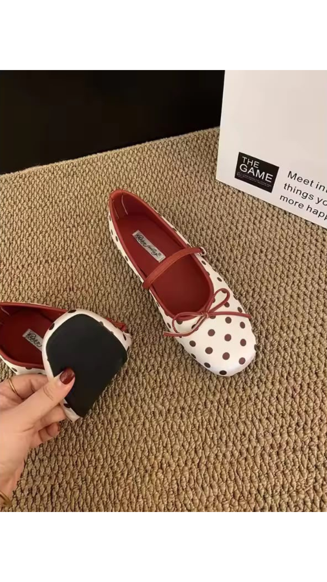 Polka ballerinas
