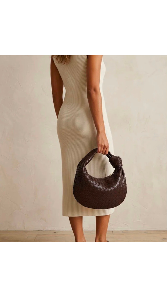 Quilted hand bag