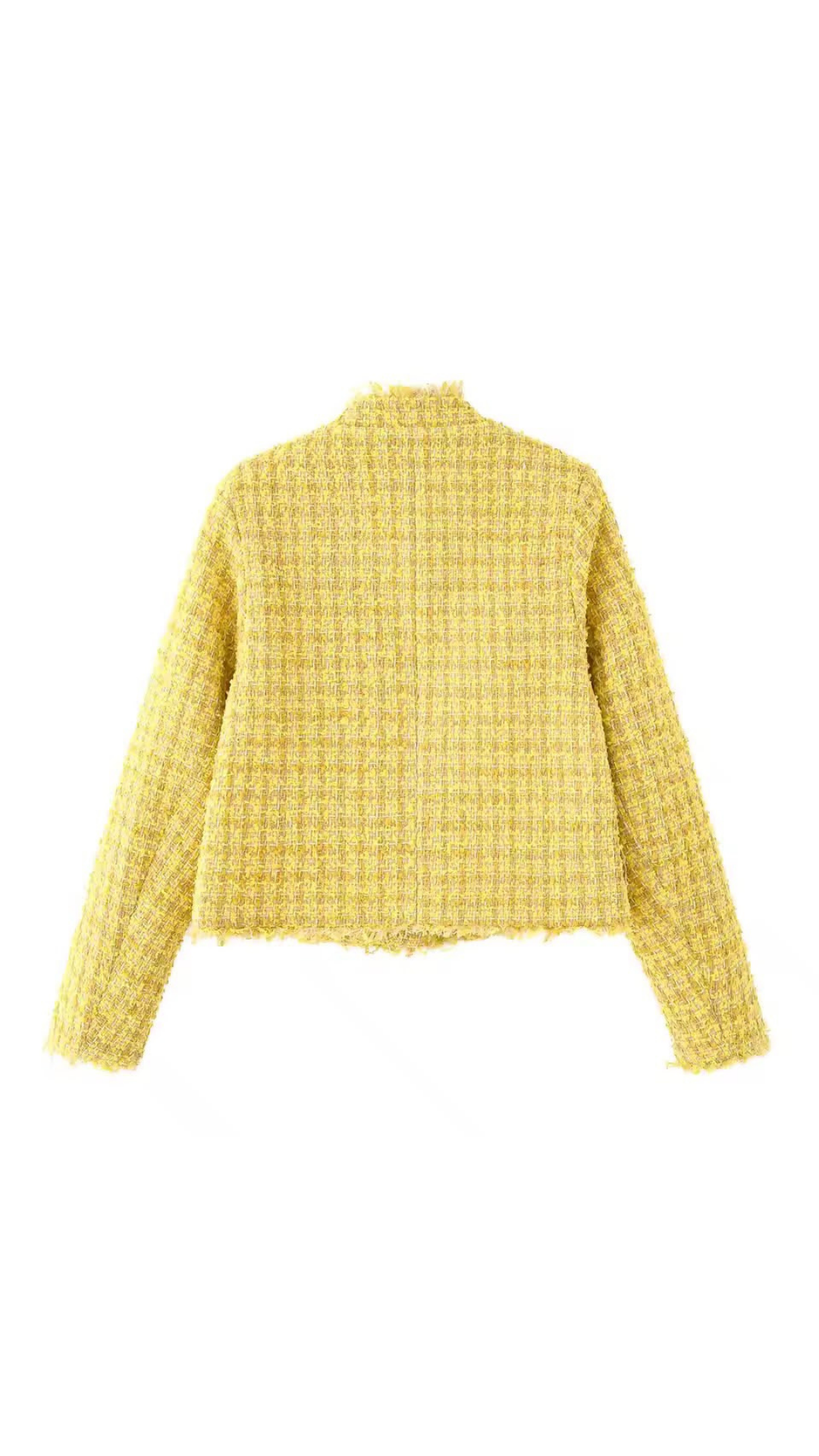 Boxy tweed blazer