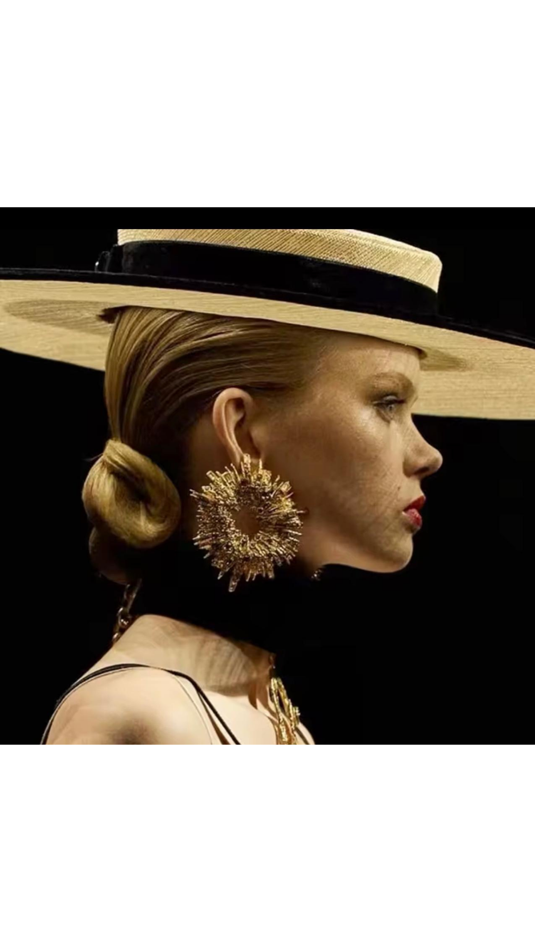 Sun earrings