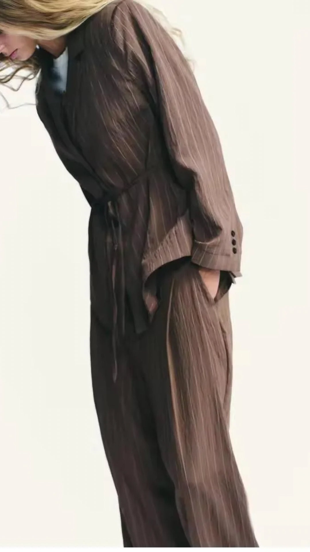 Knotted Striped Coord Set