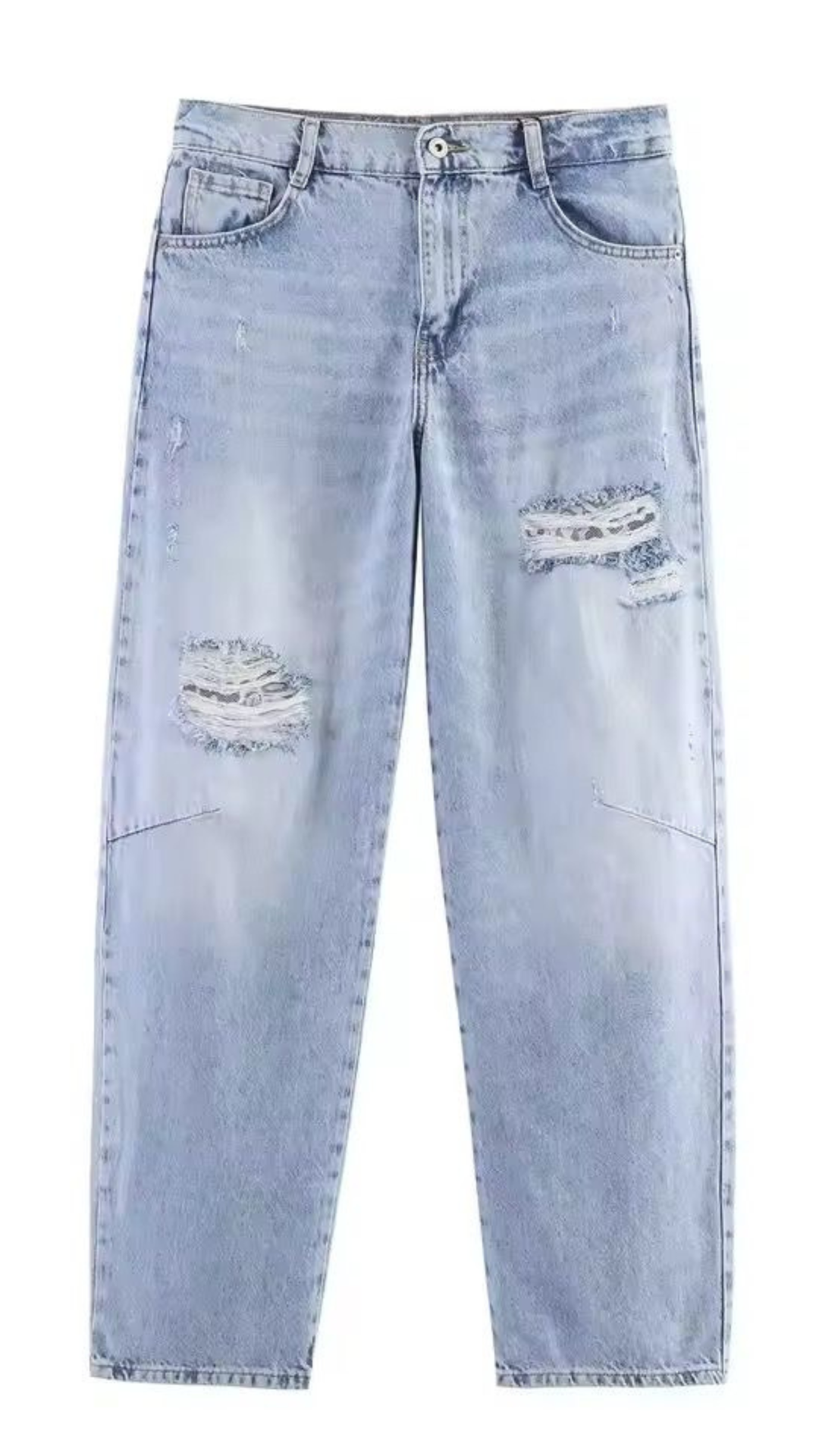 Denim Lace Set
