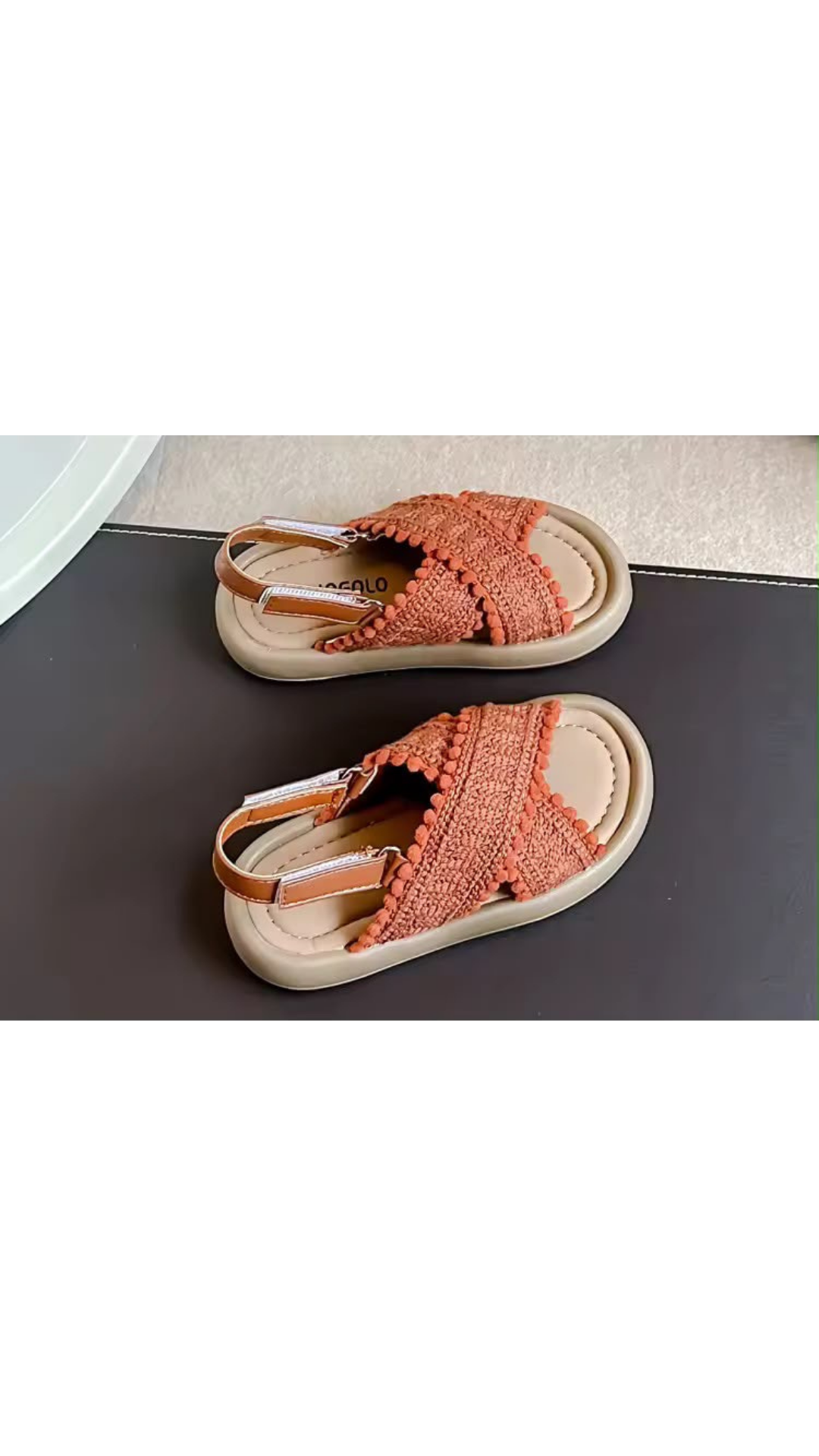 Embroidered flats