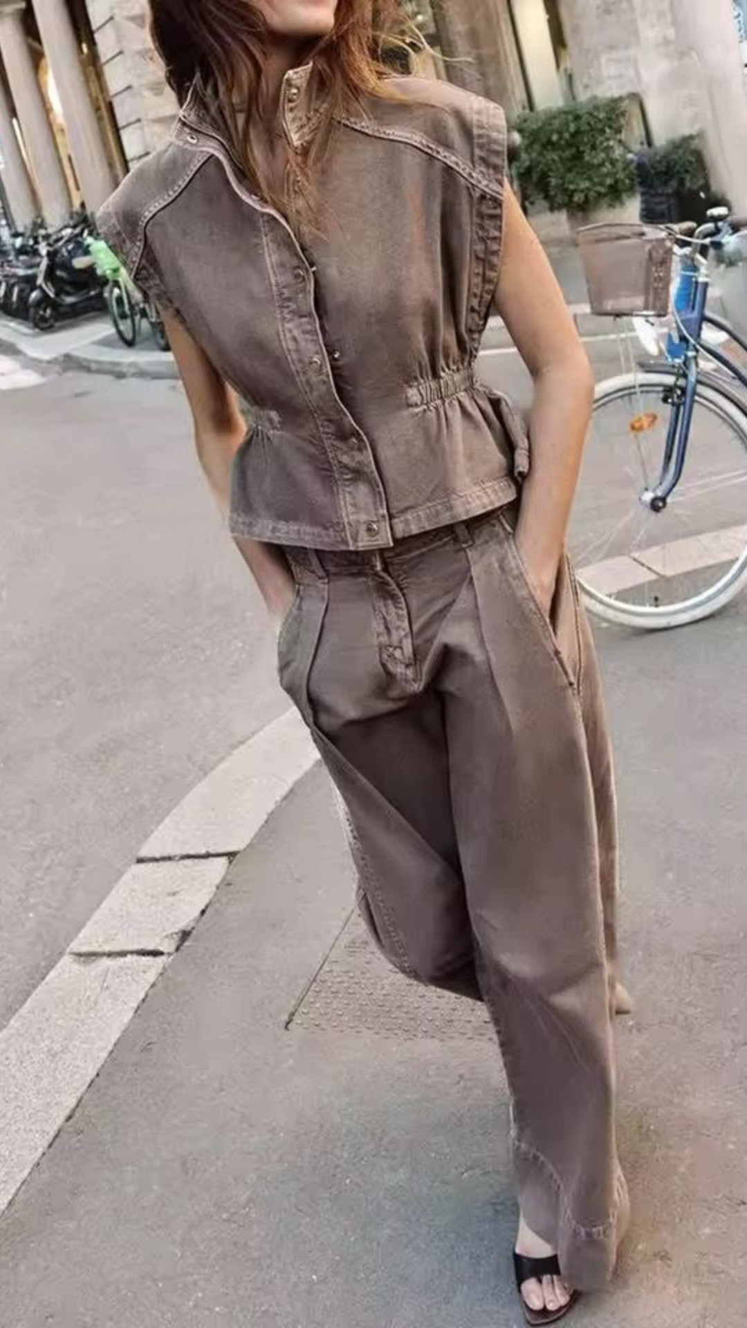 Eliza Denim Set