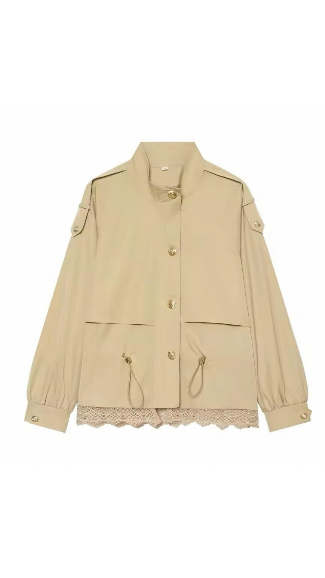 Lacey back jacket