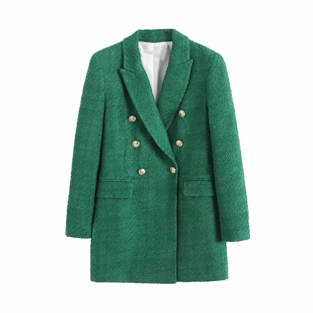 Tweed Long Blazer