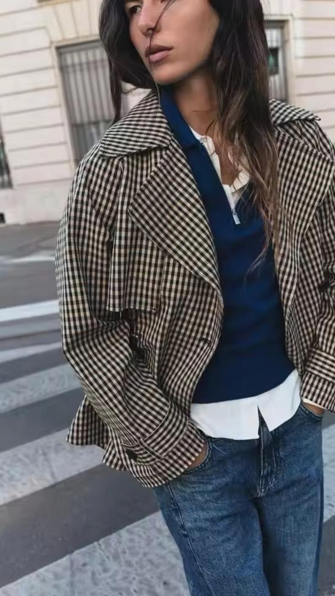 Plaid jacket