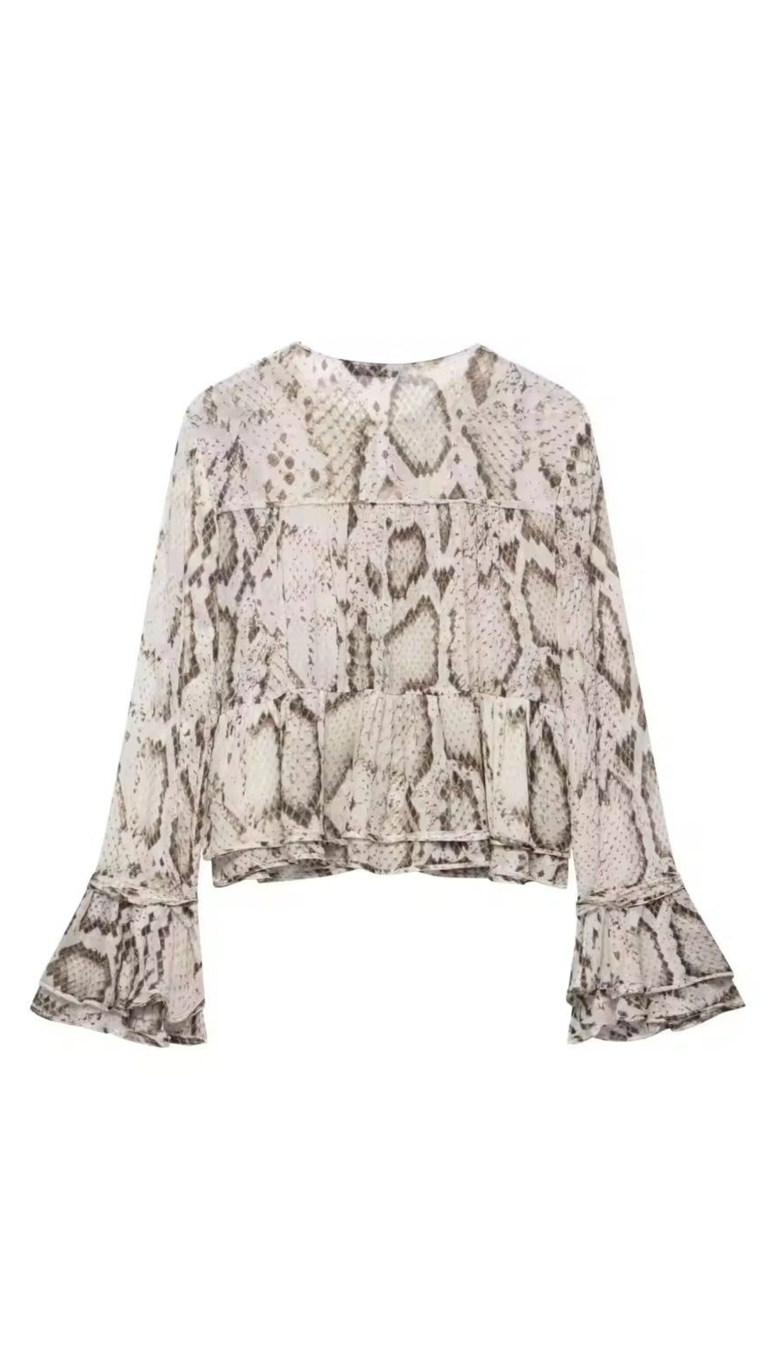 Luxe Printed Top & Pants Set