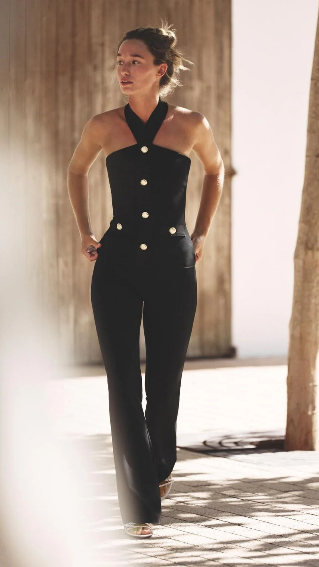 Halter Top Pant Set