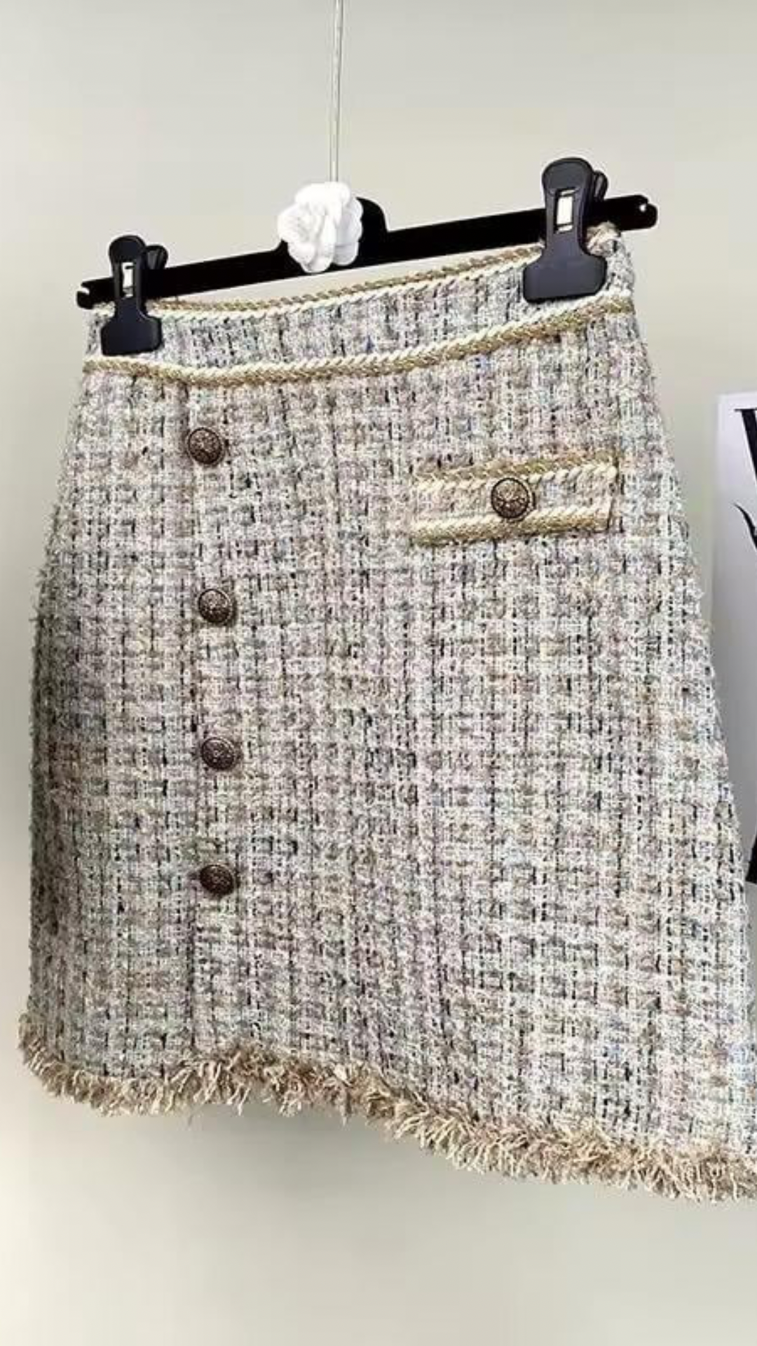 Vogue Tweed Blazer & Skirt Set