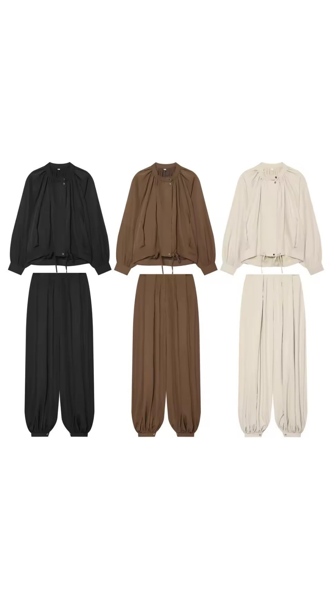 Stringed top and pants