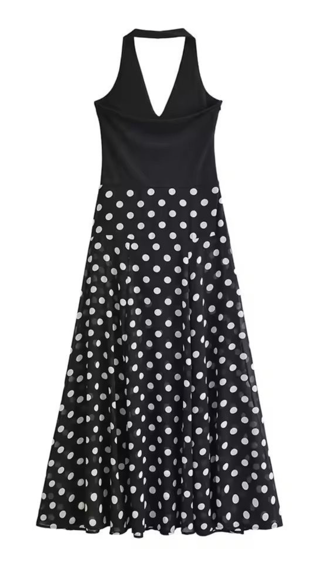 Halter Polka Dress