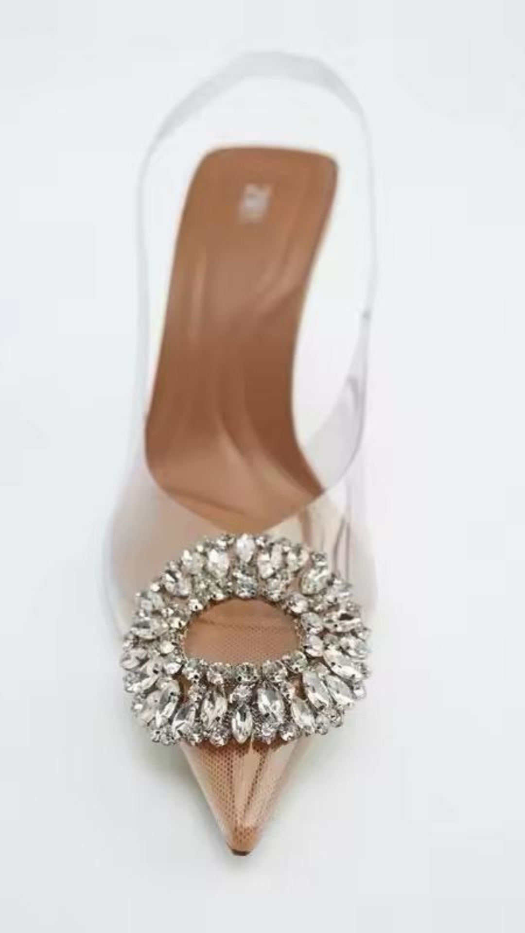 Embellished Buckle Heels