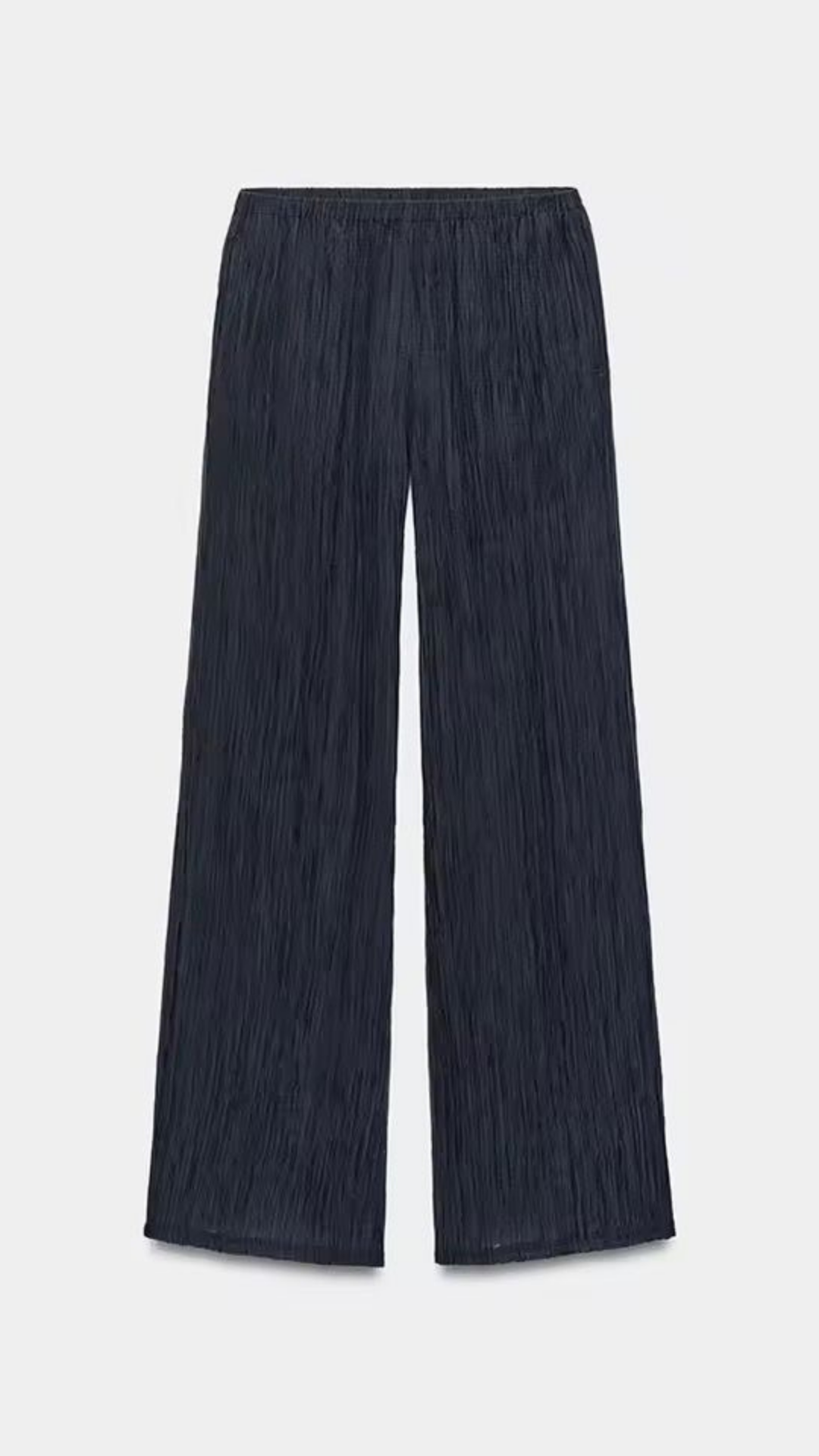 Crinkle Effect Top & Pants Set